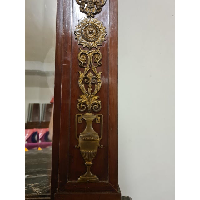 Empire Console Table with Retour Degypte Style Mirror For Sale - Image 12 of 18