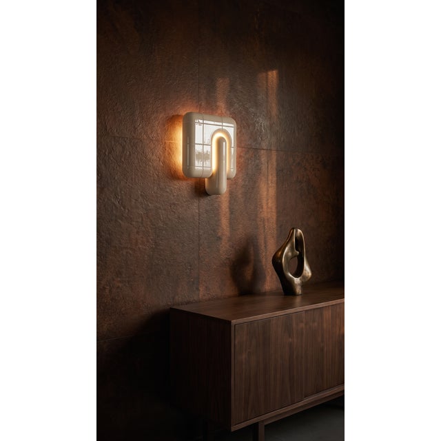 Ivory U 013 Wall Lamp by Rollo Studio For Sale - Image 8 of 9