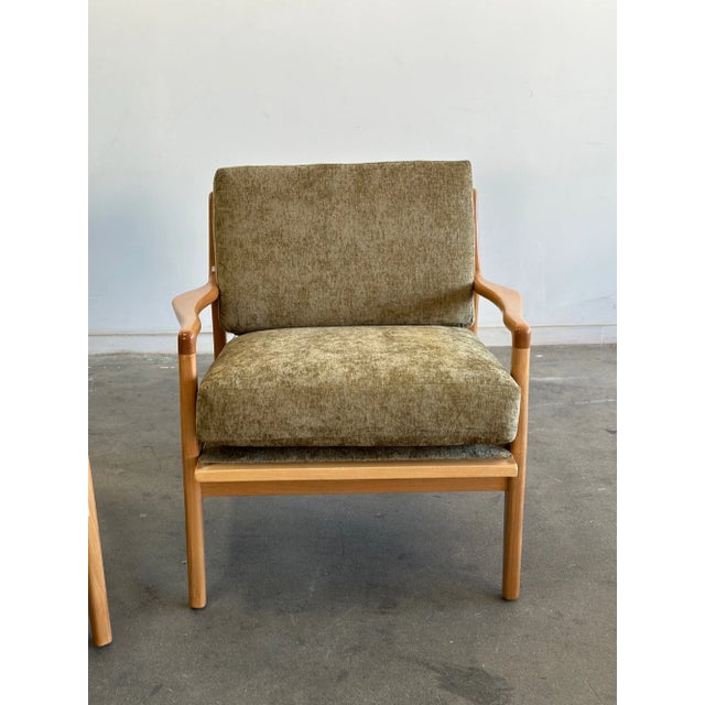 Not Yet Made - Made To Order Made to Order Sculptural Loungers -Pair - Alder For Sale - Image 5 of 12