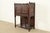 Victorian Antique English Victorian or Gothic Revival Carved Walnut Drop Front Secretary Desk | Circa 1880s For Sale - Image 3 of 14