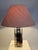 Impressive lamp designed by Glashutte Limburg, German production from the 1960s/70s. The base is made of thick glass and...