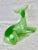 1960s Vintage Green G Ruggeri Deer Figurine For Sale - Image 5 of 12