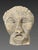 Gallic Sculpture, Celtic Votive Head in Limestone, 2nd-1st Century BC, Archaeology For Sale