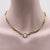 1990s Vintage Victorian Inspired 14k Gold Fancy Link Chain For Sale - Image 5 of 5