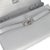 Argent Metallic Chevre Chamkilight Kelly Wallet To Go PHW For Sale - Image 9 of 9
