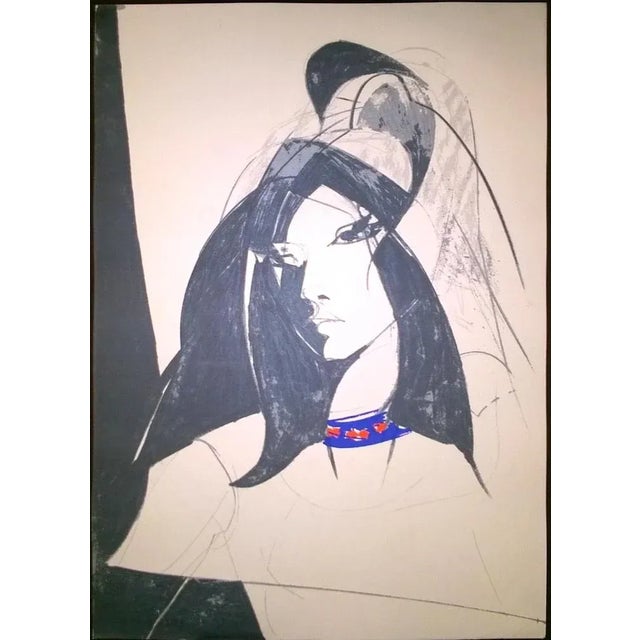 Unsigned and not numbered. Very good conditions. Sandro Trotti (Monte Urano 1934) In the Roman environment the young...