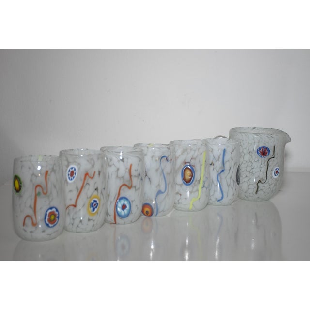 Miro Glasses by Mariana Iskra, Set of 7 For Sale - Image 12 of 14