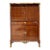 Vintage Inlay Secretaire With Stone Top For Sale