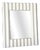 Vintage French Plaster Mirror, 1990s For Sale
