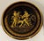Vintage Victorian Plate with 24K Gold, 1920 For Sale - Image 4 of 10