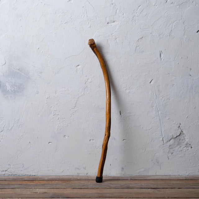 Folk Art Vernon Edwards Walking Stick, 1980s For Sale - Image 3 of 18