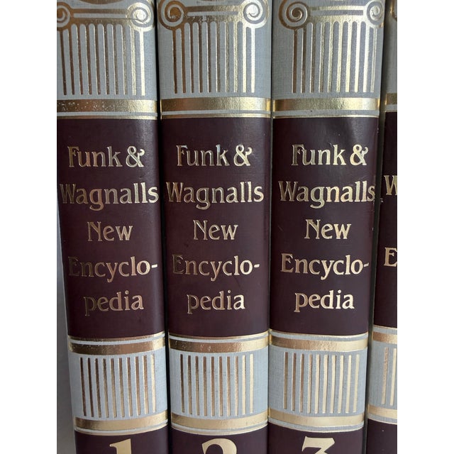 1980s 1980s Funk & Wagnalls Complete Encyclopedia Set of 30 Books With Atlas For Sale - Image 5 of 11