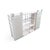 Late 20th Century Vintage Postmodern Balton Sideboard in Metal Glass, 1980s For Sale - Image 5 of 12