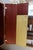 Burnt Orange Late 20th Century Dakota Jackson Postmodern Dry Bar Cabinet in Lacquered Maple and Parchment For Sale - Image 8 of 15