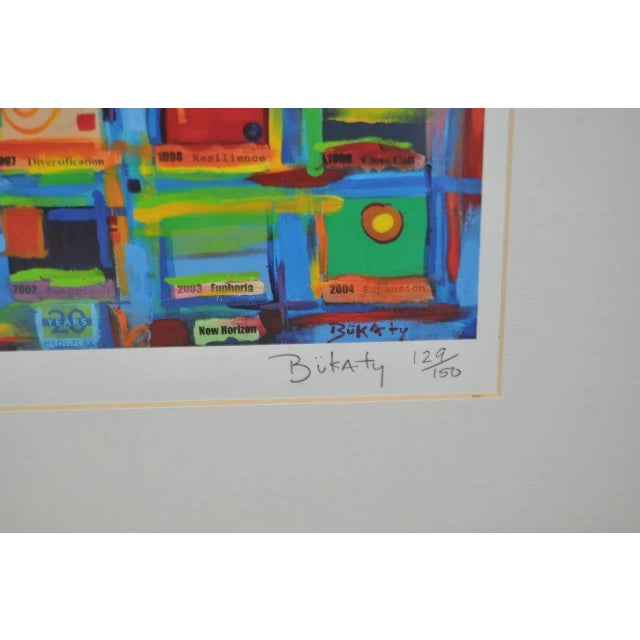 Contemporary Color Print by Bukaty "New Horizons" c.2005 For Sale - Image 4 of 4