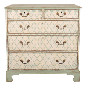 English Painted Chest of Drawers