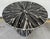 Modern Made Goods Modern Zebra Gloss Faux Bone Novak Entry Table For Sale - Image 3 of 6