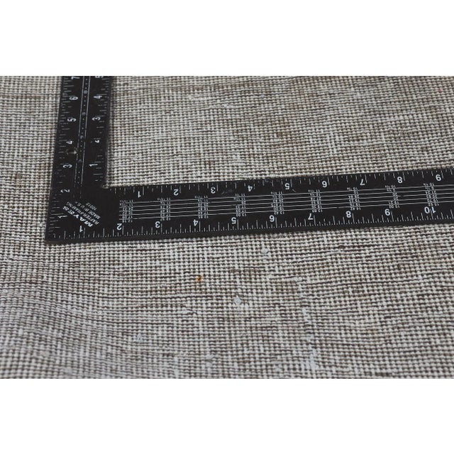 Mid 20th Century Vintage Distressed Gray Rug - 08'09 X 11'04 For Sale In Dallas - Image 6 of 10