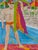2010s "Towel Man" Figurative Abstract Poolside Swimmer, Aqua Culture Series by Marc Foster Grant For Sale - Image 5 of 7