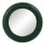 Bergman Mirror - Glossy Hunter Green For Sale