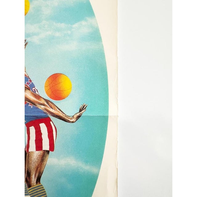 Harlem Globetrotters Event Poster from Luigi Castiglioni, 1978 For Sale - Image 6 of 10