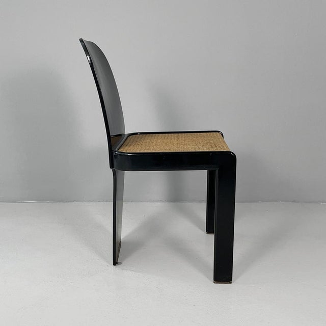Metal Italian Modern Chairs attributed to Pierluigi Molinari for Pozzi, 1970s, Set of 4 For Sale - Image 7 of 18