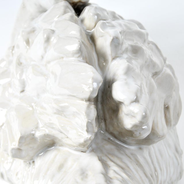 Large Ceramic Swan Centerpiece For Sale - Image 16 of 18