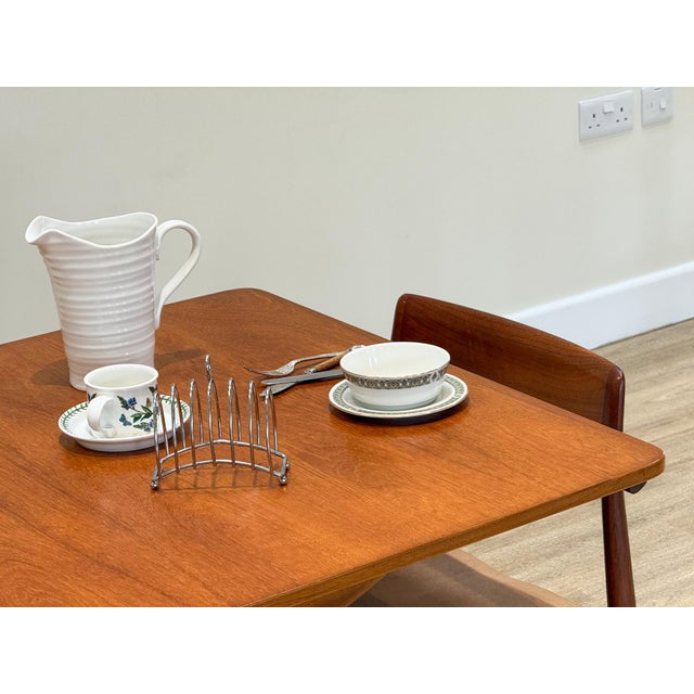 1960s Mid-Century Modern Double Extending Dining Table from McIntosh, 1960s For Sale - Image 5 of 17