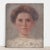 Early 20th Century Antique Portrait of Miss Elsie Lea by Matilda Sharpe, Original Oil Painting, Early 20th Century For Sale - Image 5 of 9