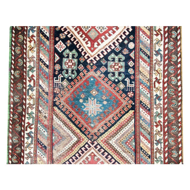 Early 20th Century Persian Qashqai Runner For Sale - Image 11 of 16
