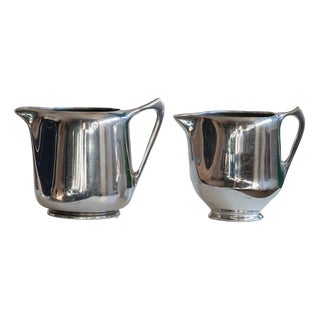 Vintage Art Nouveau Jugs from Newmaid Picquot Ware, England, 1950s, Set of 2 For Sale