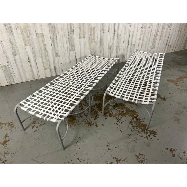 1960s 1960s Designed by Tadao Inouye, Kantan Benches for Brown Jordan - Set of 2 For Sale - Image 5 of 11