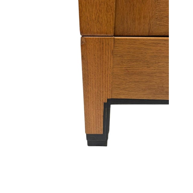 Magnificent and ultra rare Art Deco Amsterdamse School armoire or wardrobe. Design by Hildo Krop for Gebroeders Monsieur...