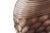 Mid-Century Modern Bruni Brown Glass Short Vase For Sale - Image 3 of 5