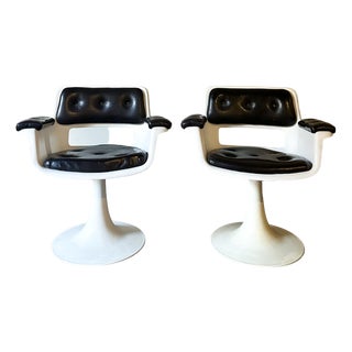 Set of Armchairs by Albert Jacob for Grosfillex, France, 1960s For Sale