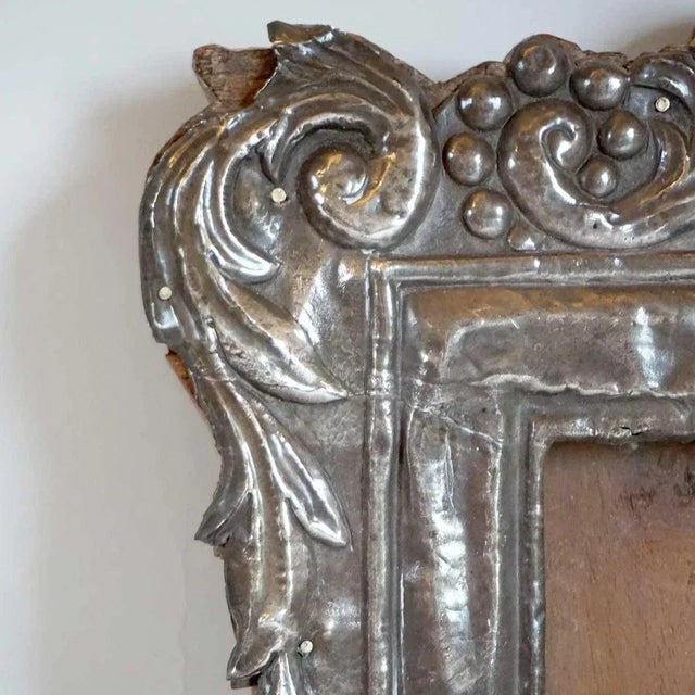 Traditional Early 19th Century Indo-Portuguese Silver Frames - A Pair For Sale - Image 3 of 8