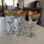 Transparent 1980s Vintage Gilded Venetian Inspired Stemware Wine Glasses- Set of 6 For Sale - Image 8 of 8