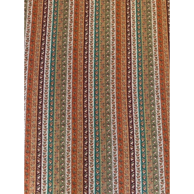 Traditional Mulberry Wilde Stripe Fabric 2 7/8 Yards For Sale - Image 3 of 6