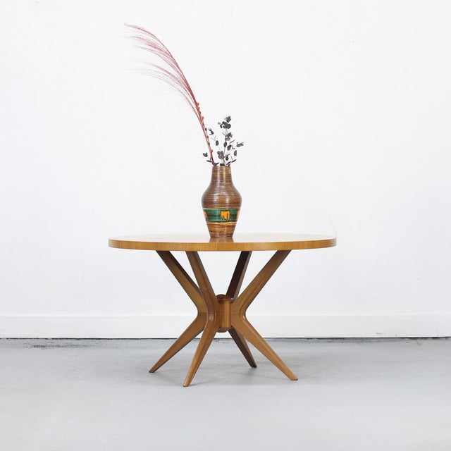 1960s Vintage Star-Shaped Console Table, 1960s For Sale - Image 5 of 9