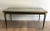 1940s Painted and Gilt Steel Coffee Table in the Style of Jacques Quinet For Sale - Image 6 of 13