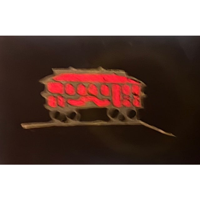 1970s Rare Couroc Company Inlaid Tray of San Francisco Historic Sites For Sale - Image 6 of 9