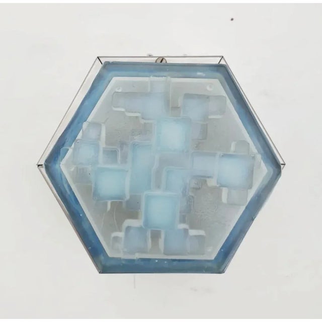 Mid 20th Century Hexagonal Modular Sconces by Poliarte For Sale - Image 6 of 10