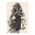 1950s Virginia Spencer Watercolor of a Lady For Sale