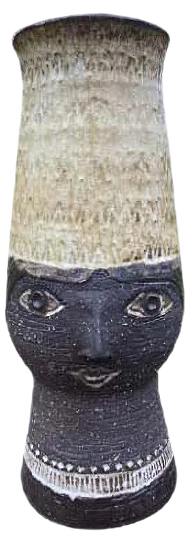 Vase or Pitcher Zoomorph in Ceramic by Elsi Bourelius for Jie Gantofta, Sweden, 1960s