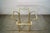 Metal 1980’s Art Deco Hollywood Regency Brass Dining Table For Sale - Image 7 of 12
