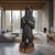 Life Size 6 Foot Handcrafted Wood Carved Black Bear Sculpture For Sale - Image 10 of 16