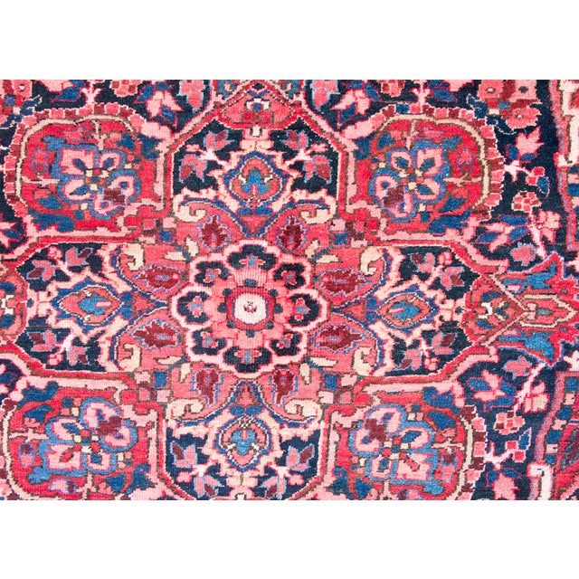 Mid 20th Century Persian Heriz Rug For Sale - Image 10 of 15