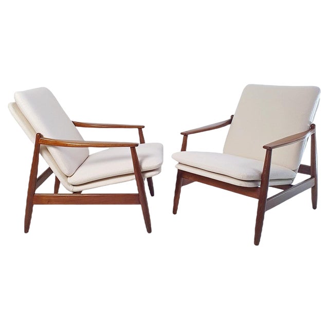Set of Mid-Century Italian Lounge Chairs by Pizzetti, 1960s For Sale