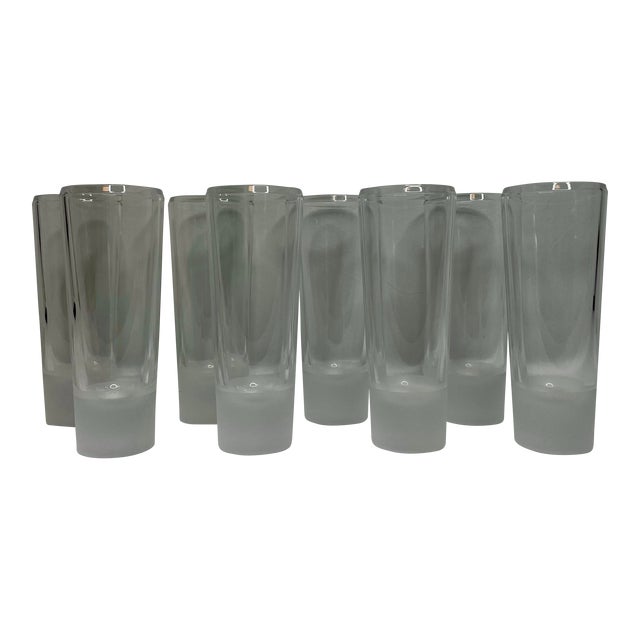 Vera Wang Crystal Highball Glasses- a Set of 8 For Sale