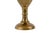 Vintage Mid-Century Indian Nakkashi Etched Brass Vase 18" For Sale - Image 9 of 12